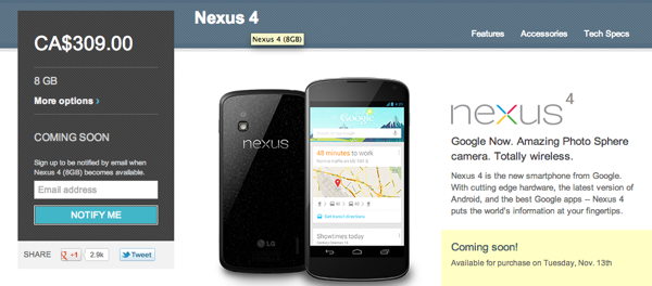 nexus 7 8gb best buy canada